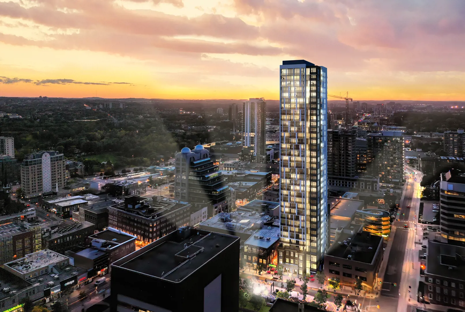 Q Condos located at 20 Queen Street North,  Kitchener,   ON image