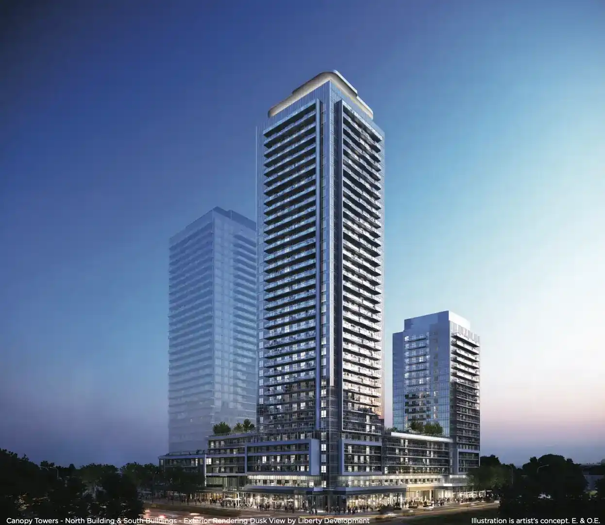 Canopy Towers 2 located at 5081 Hurontario St, Mississauga, ON image