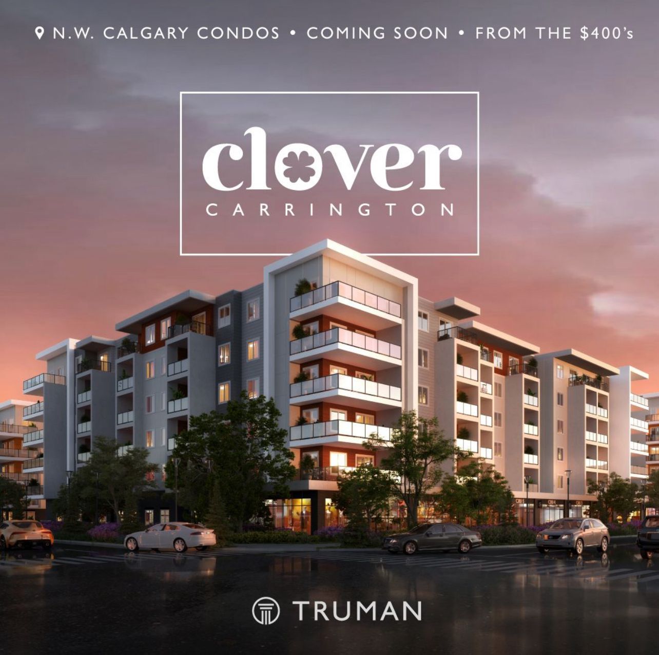 Clover Condos in Carrington by Truman Homes located at 14121 Centre Street NW, Calgary image