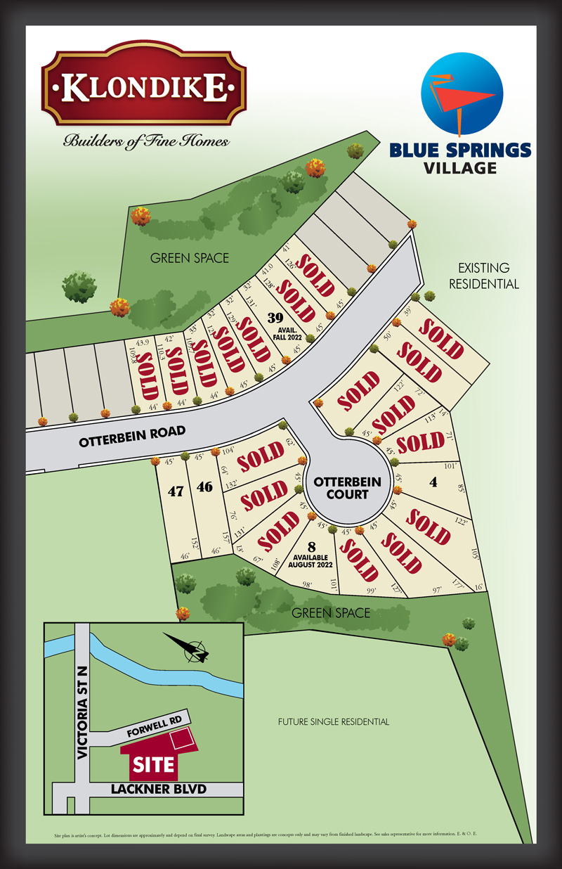 Blue Springs Village located at Otterbein Road & Otterbein Court,  Kitchener,   ON image